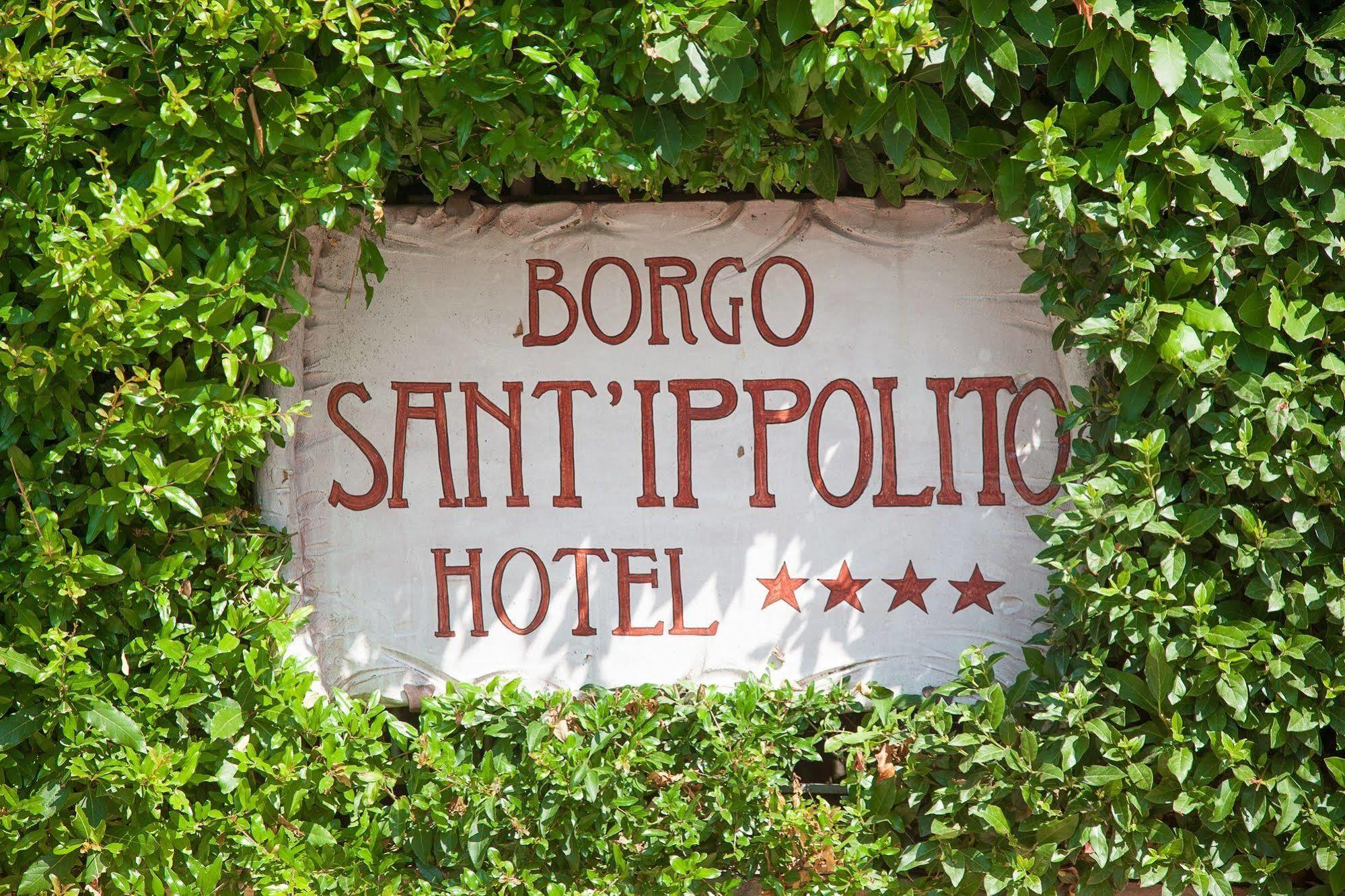 Borgo Sant'Ippolito Country Hotel Ginestra Fiorentina Bagian luar foto